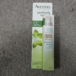 AVEENO positively radiant cc eye cream fair to light spf 25 15ml